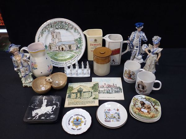 A COLLECTION OF CERAMICS