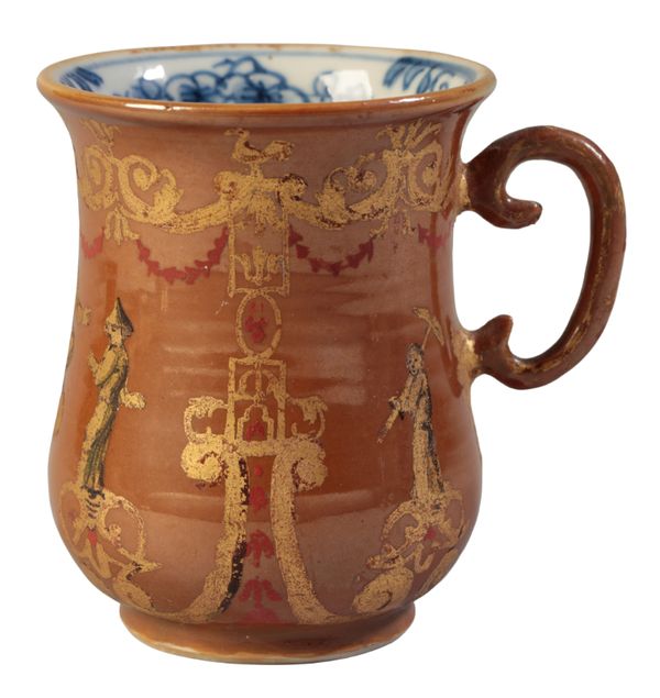 A SMALL BELL-SHAPED MUG (CAPUCHINE)