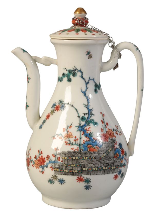 A DEHUA PEAR-SHAPED BLANC-DE-CHINE EWER