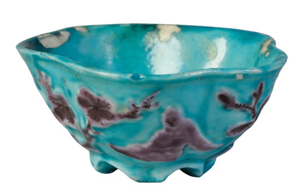 A LIMEHOUSE DECORATED DEHUA TEA BOWL