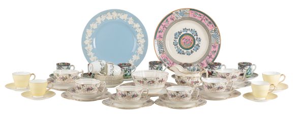 A ROYAL DOULTON PART TEA SET