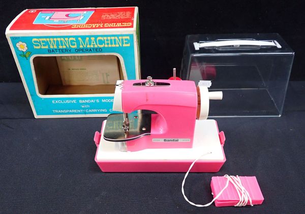 A 1970's BANDAI BOXED SEWING MACHINE