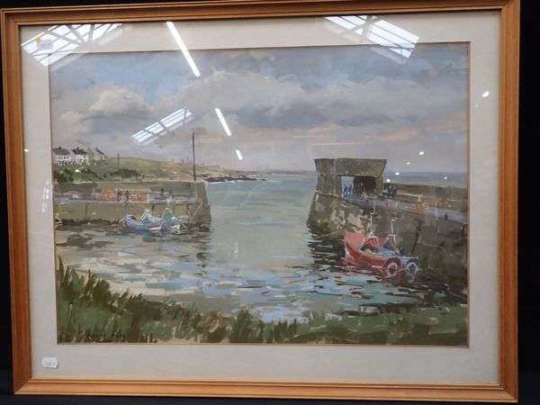 ANGUS RANDS: CRASTER HARBOUR (NORTHUMBERLAND)