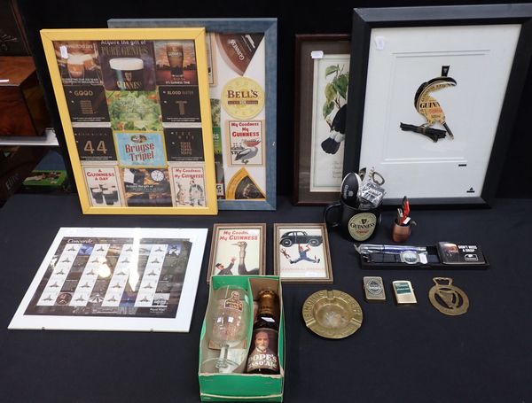 A COLLECTION OF GUINNESS MEMORABILIA