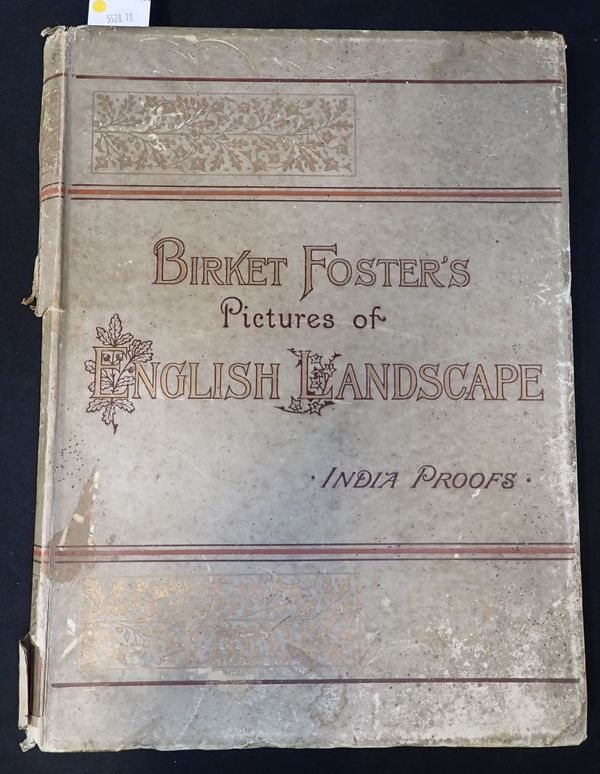 BIRKET FOSTER'S PICTURES OF ENGLISH LANDSCAPE