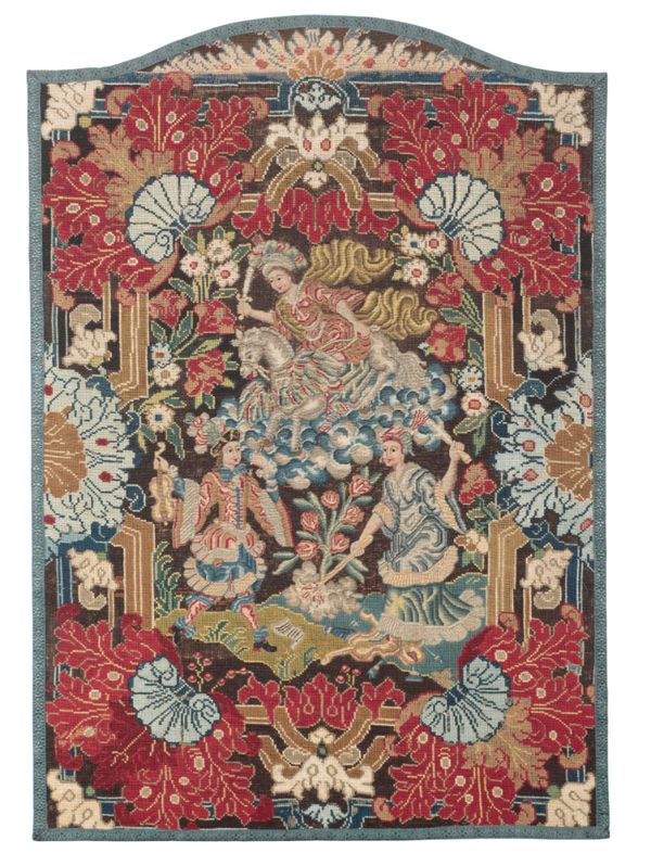 AN 18TH CENTURY NEEDLEWORK