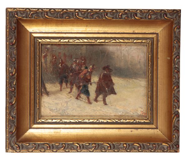 ENGLISH SCHOOL, 19TH CENTURY An English Civil War study