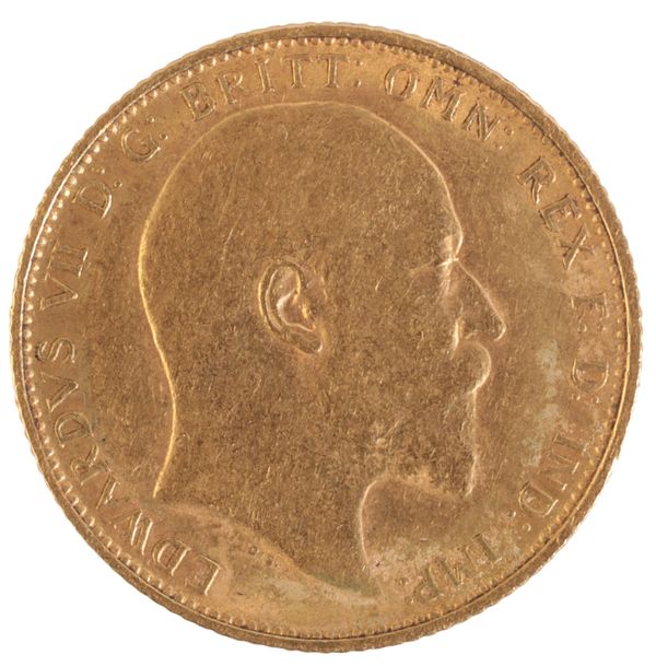 A 1904 EDWARD VII GOLD SOVEREIGN