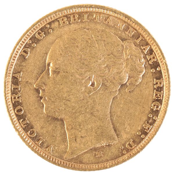 AN 1884 QUEEN VICTORIA GOLD SOVEREIGN