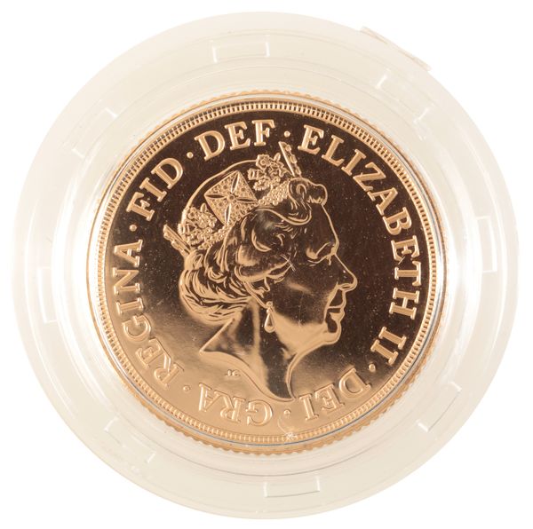 A 2017 QUEEN ELIZABETH II GOLD SOVEREIGN