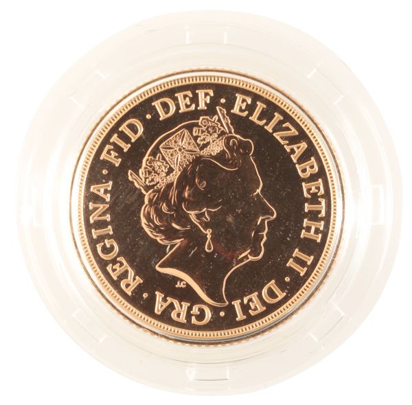 A 2017 QUEEN ELIZABETH II GOLD SOVEREIGN