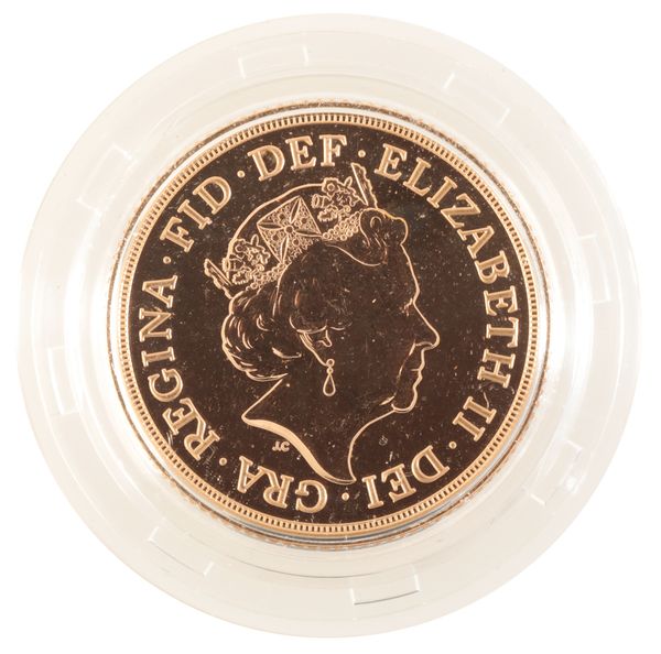 A 2017 QUEEN ELIZABETH II GOLD SOVEREIGN