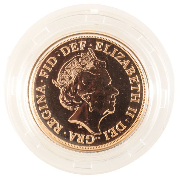 A 2017 QUEEN ELIZABETH II GOLD SOVEREIGN