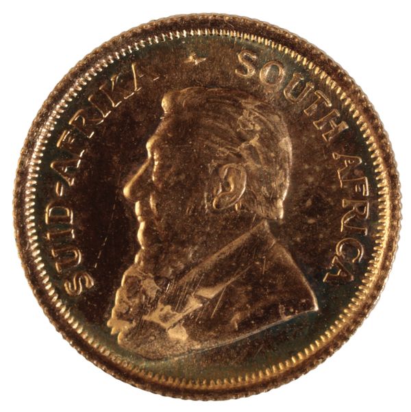 A 1980 1/10 GOLD KRUGERRAND