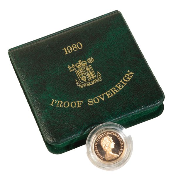 A 1980 QUEEN ELIZABETH II GOLD SOVEREIGN