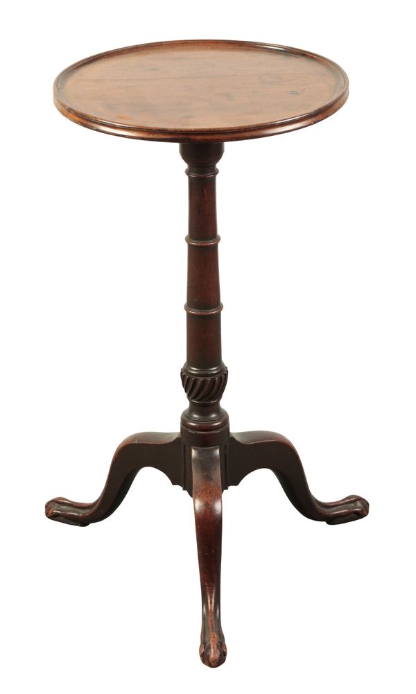 A GEORGE III MAHOGANY WINE TABLE