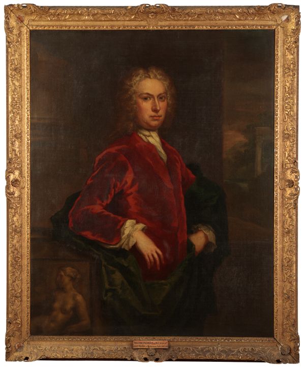 JOHN VANDERBANK (1694-1739) A portrait of Walter Plumer, Esq.