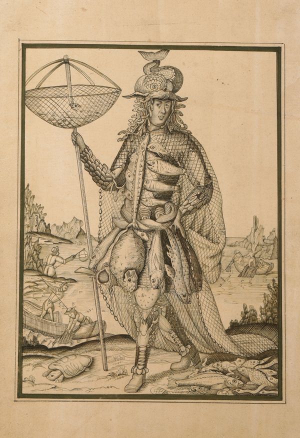 MANNER OF NICOLAS de LARMESSIN II (1634-1694) ‘Les Costumes Grotesques Et Les Metiers’