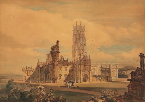 HENRY ASHTON (1801-1872) ‘View at Fonthill, 1827’