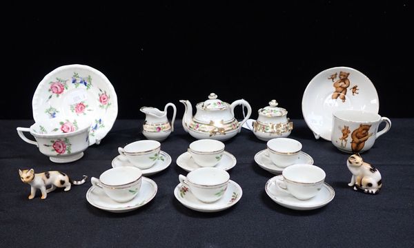 A CHILD'S TEA SERVICE