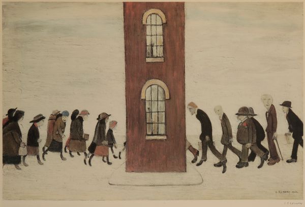 *LAURENCE STEPHEN LOWRY (1887-1976) 'Meeting Point'