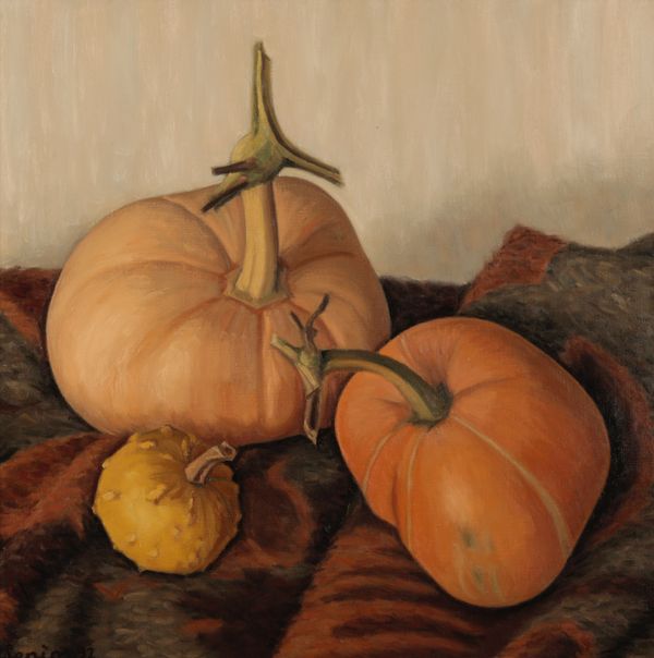 *BRYAN SENIOR (B. 1935) 'Pumpkins'
