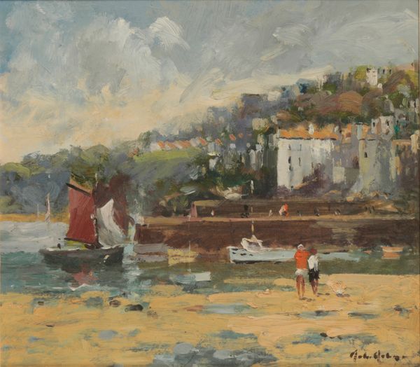 *JOHN AMBROSE (1931-2010) 'St Ives Harbour'