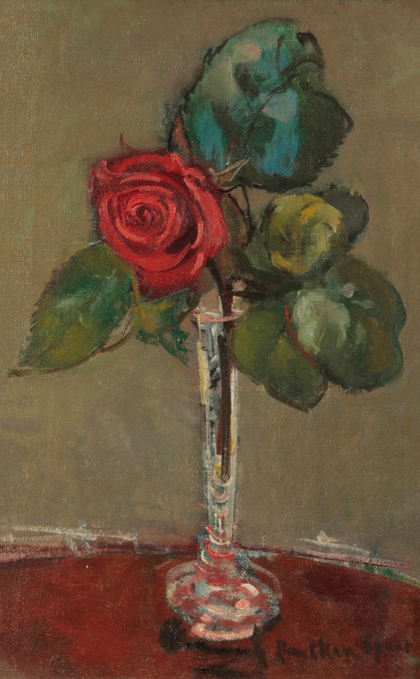 *RUSKIN SPEAR (1911-1990) 'Red Rose'