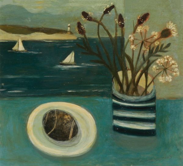 *SARAH BOWMAN (b. 1975) 'Still life and seascape'