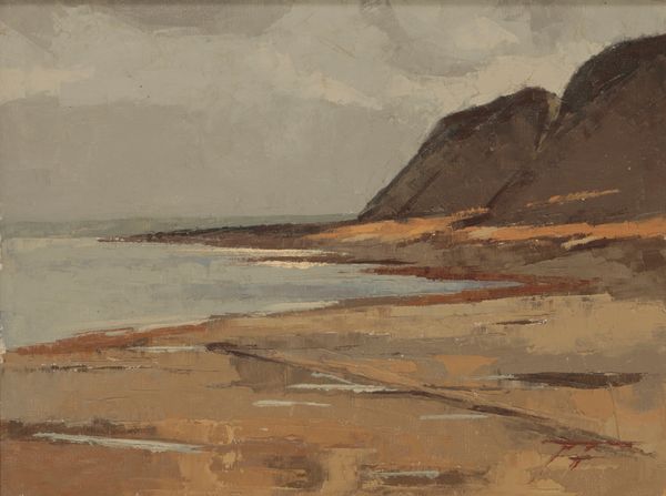 *JAMES FRY (1911-1985) Purbeck coastal landscape, Dorset