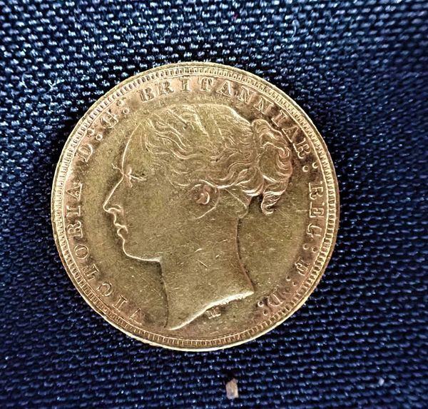 1881 QUEEN VICTORIA 22CT GOLD SOVEREIGN COIN