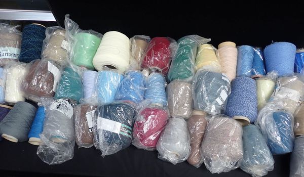 A QUANTITY OF WOOLLEN YARN