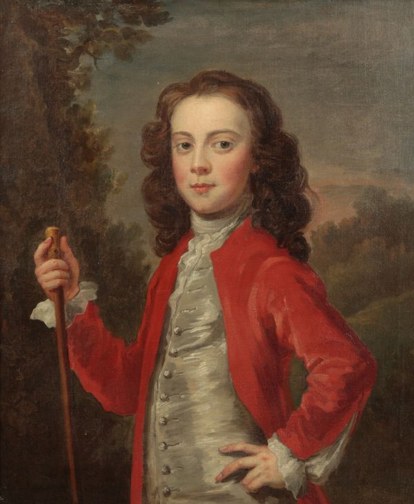 JOHN VANDERBANK (1694-1739) A portrait of Thomas Lennard Barrett, XVI Lord Dacre (1717-1786)