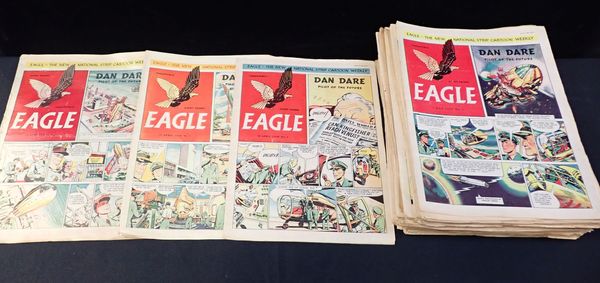 COLLECTION OF EAGLE COMICS - VOL 1 (1-52), VOL 2  (1-52), VOL 3 (1-18)