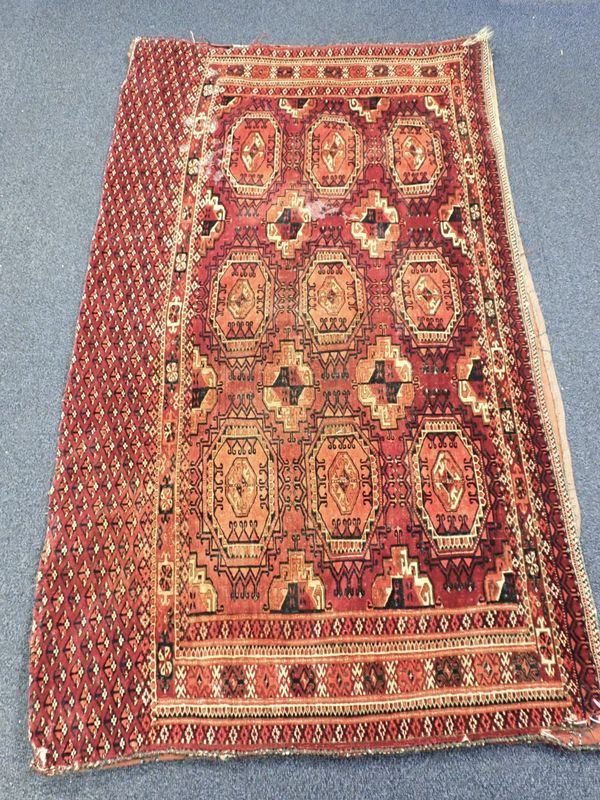 AN ANTIQUE TURKMEN JOVAL