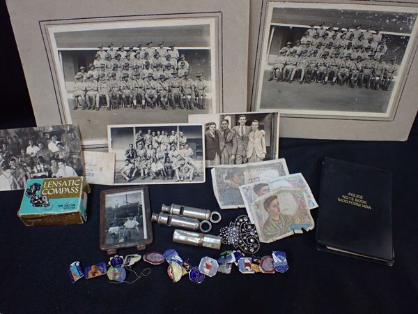 A COLLECTION OF 1950S BUTLIN'S ENAMEL BADGES