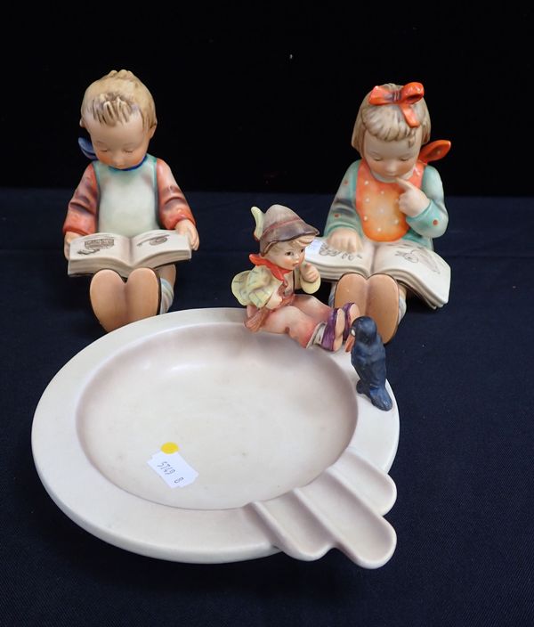 A PAIR OF GOEBEL HUMMEL FIGURES