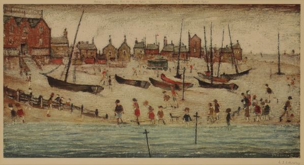 *LAURENCE STEPHEN LOWRY (1887-1976) 'The Beach, Deal'