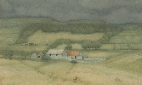 *DAPHNE HURN (Contemporary) 'Tyneham, Dorset'