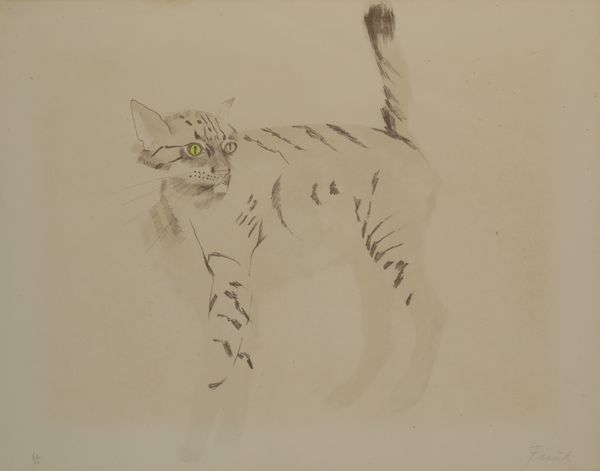 *DAME ELISABETH FRINK (1930-1993) 'Wild Cat'