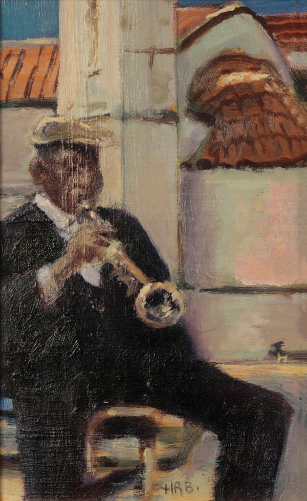 HARRY BELL (b. 1947) ‘Town Musician’