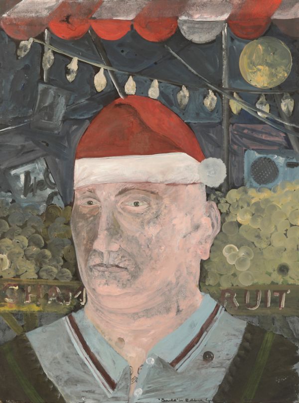 *JOCK MCFADYEN (B. 1950) 'Santa in Bethnel Green'