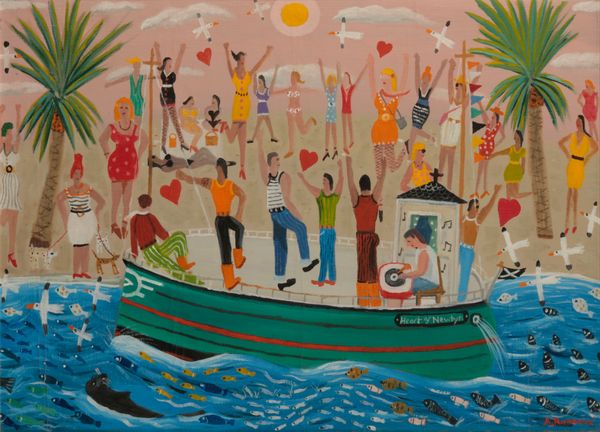 *ALAN FURNEAUX (B. 1953) 'Heart of Newlyn'