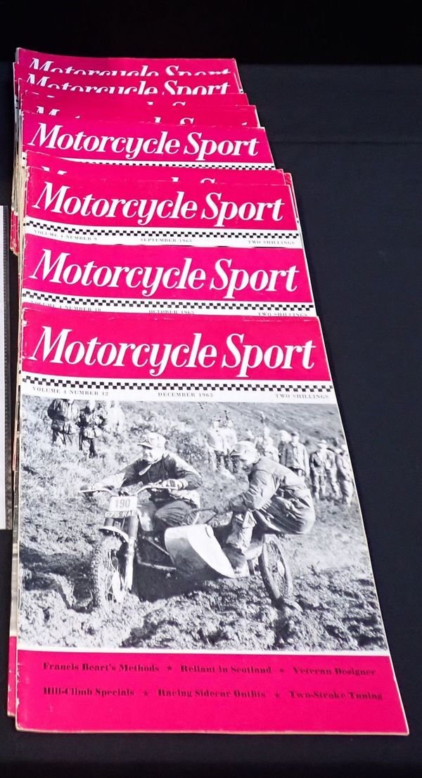 A QUANTITY OF 'MOTORCYCLE SPORT'