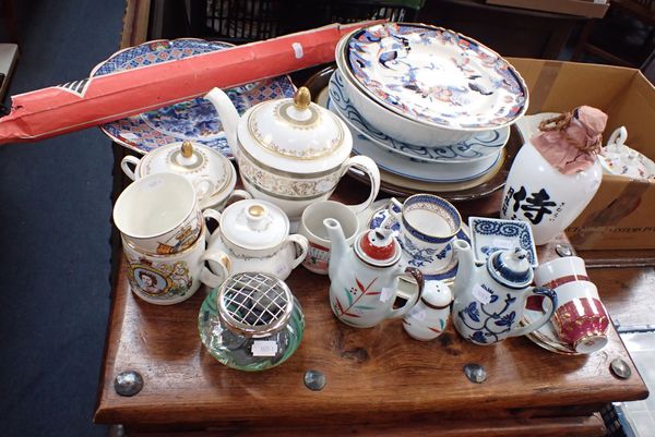 A COLLECTION OF ASIAN AND OTHER CERAMICS