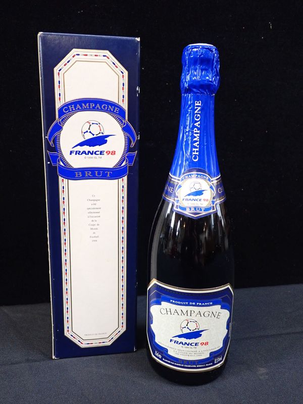 1998 FRANCE 98 FOOTBALL COUPE DU MONDE BRUT CHAMPAGNE