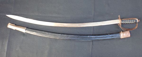 AN INDIAN CAVALRY SWORD