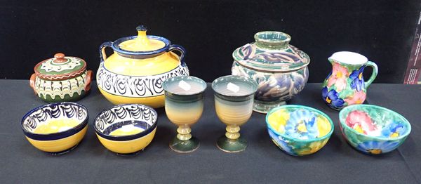 A COLLECTION OF STUDIO POTTERY