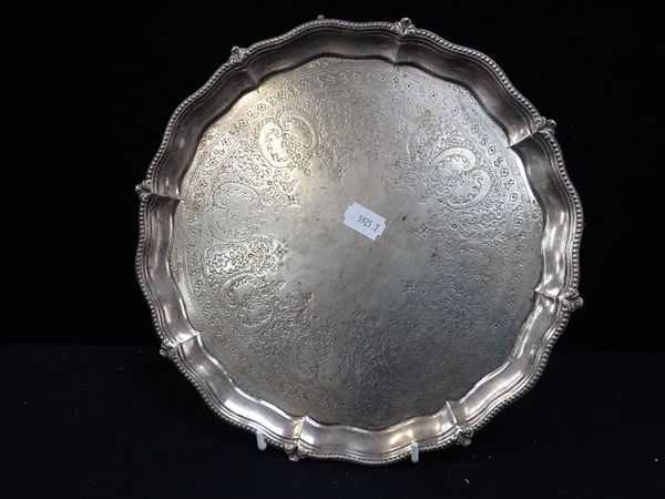 A SILVER SALVER