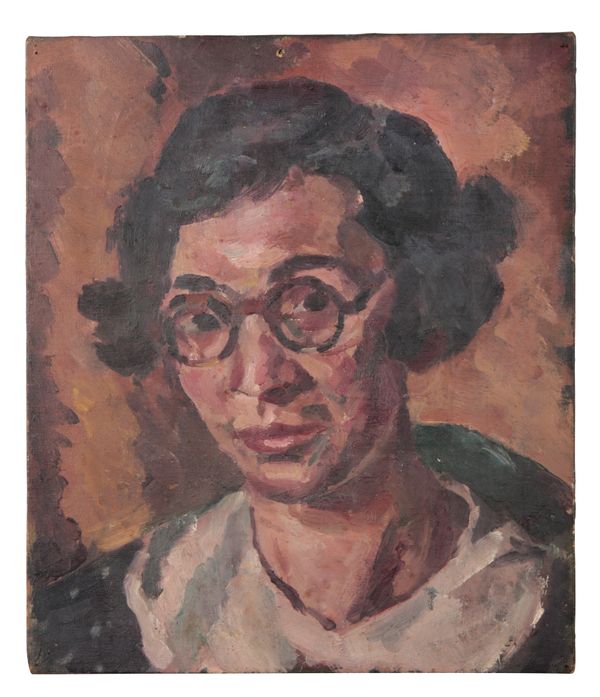 ENGLISH SCHOOL, 20TH CENTURY A portrait of a lady